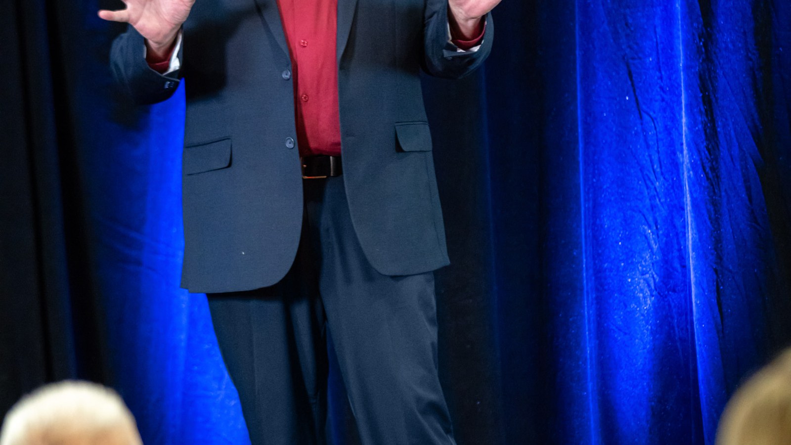 Keynote moment on stage